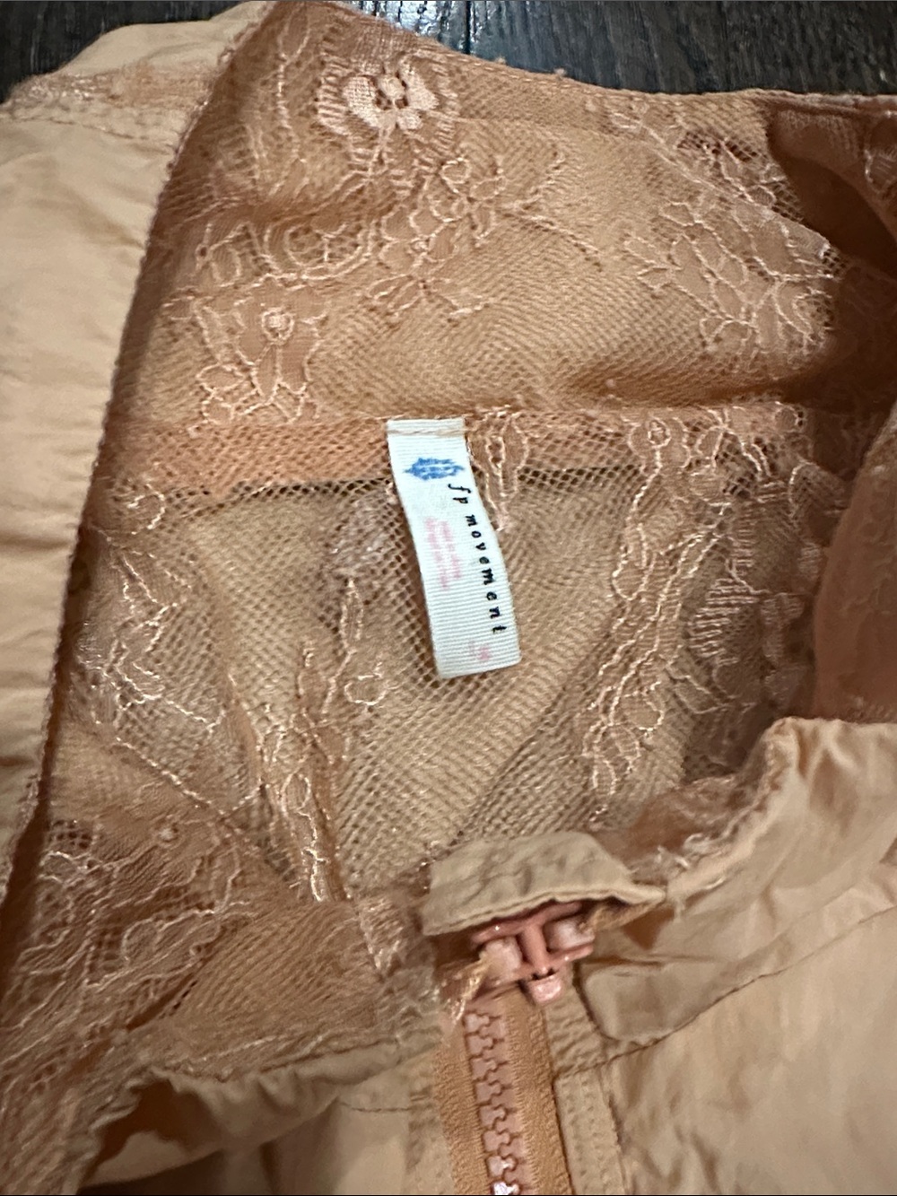 FREE PEOPLE MOVEMENT NAMASLAY RUFFLE ZIP UP - Picture 2 of 3